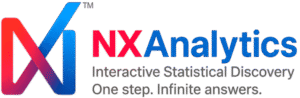 nxanalytics logo interactive statistical discovery